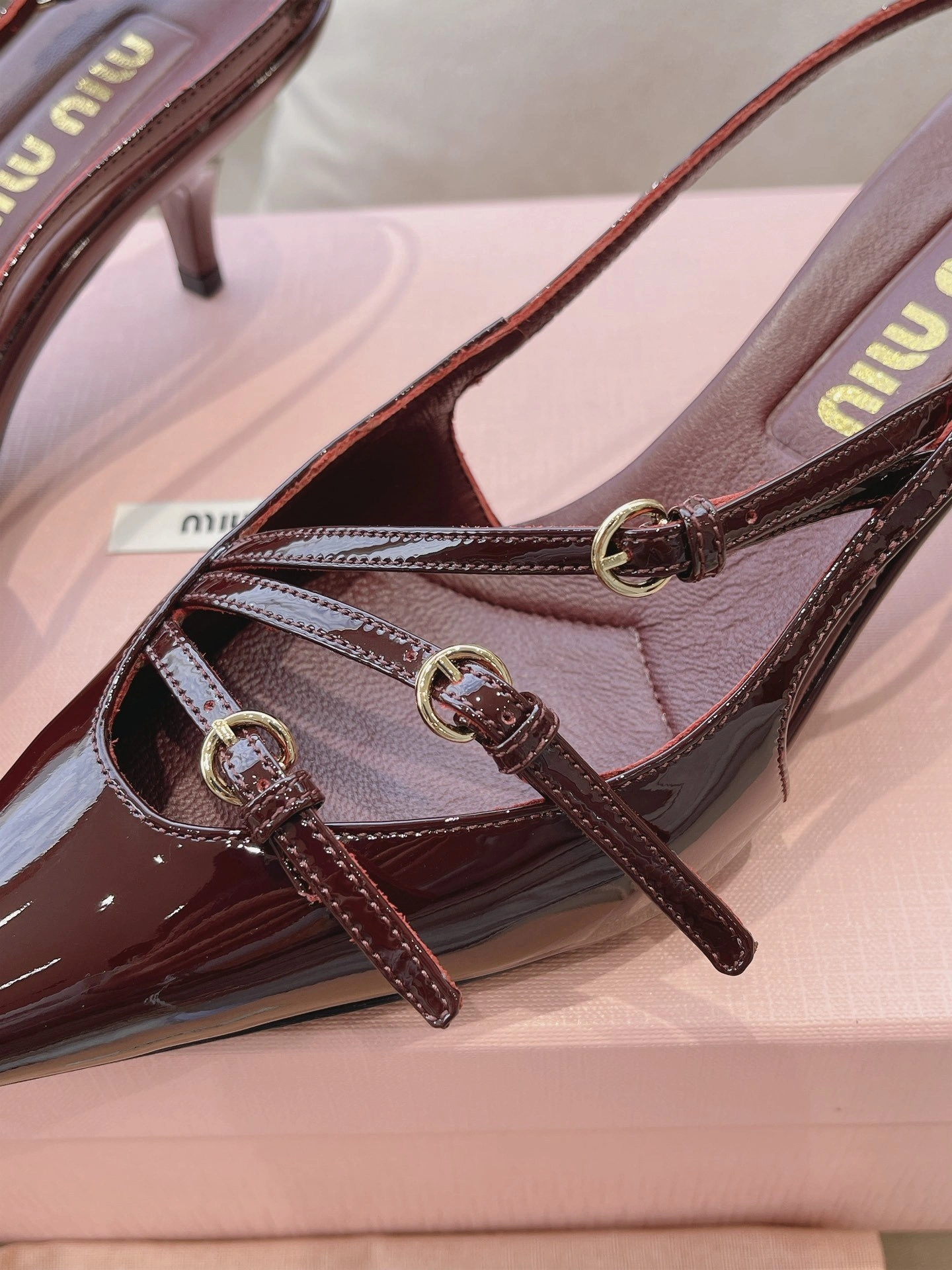 COCO-- 7iu7iu 5I013E_069_F0D27_F_M055 cowhide sheepskin Heel height：5.5cm item: E-X158F2795T
